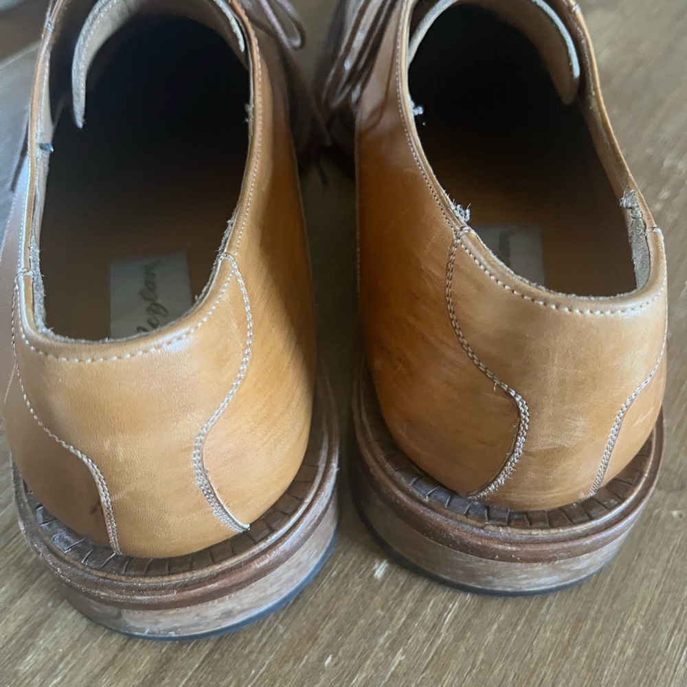 Liquidating! 
Mezlan Tan Leather Oxfords-Sharp! Pre-loved❤️ - Picture 5 of 9